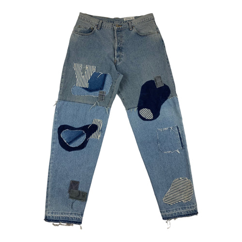 RRL Patchwork Jeans